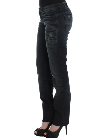 Costume National - Chic Superskinny Blue Denim Jeans