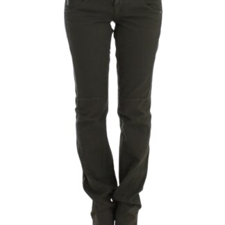 Costume National - Chic Gray Straight Leg Denim Delight