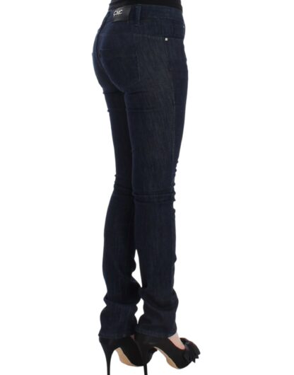 Costume National - Chic Dark Blue Skinny Leg Jeans