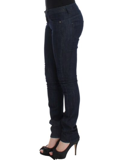 Costume National - Chic Dark Blue Skinny Leg Jeans