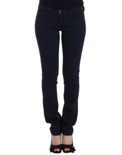 Costume National - Chic Blue Straight Leg Denim Delight