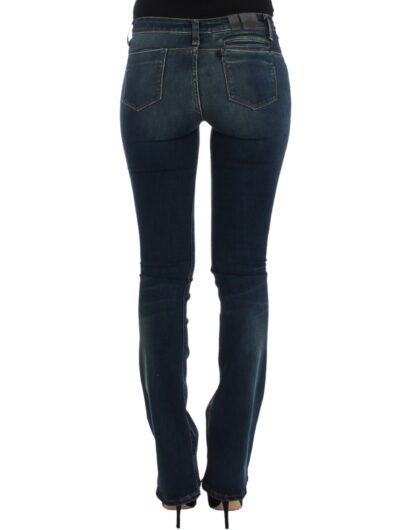 Costume National - Chic Blue Straight Leg Designer Jeans