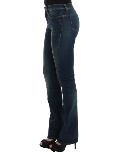 Costume National - Chic Blue Straight Leg Designer Jeans