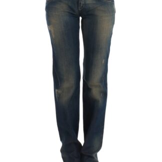 Costume National - Chic Distressed Boyfriend Jeans