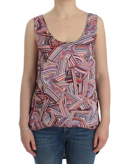 Costume National - Chic Multicolor Sleeveless Top