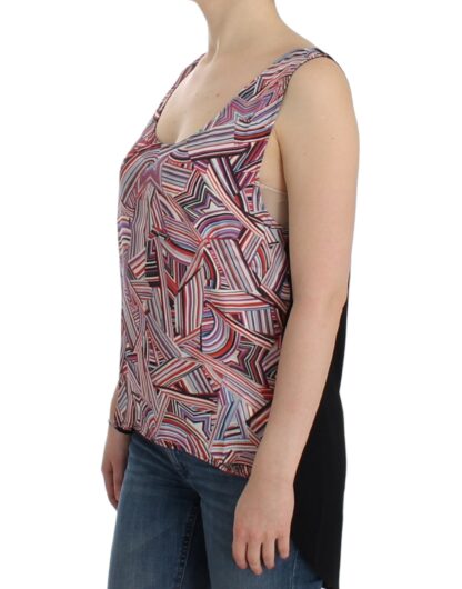 Costume National - Chic Multicolor Sleeveless Top