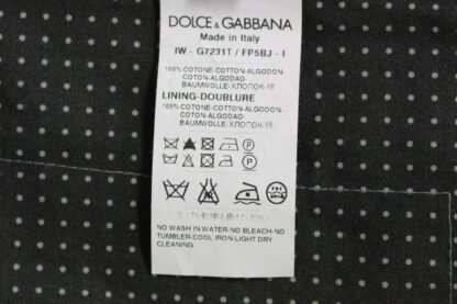 Dolce & Gabbana - Elegant Gray Cotton Dress Vest