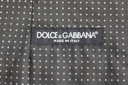 Dolce & Gabbana - Elegant Gray Cotton Dress Vest