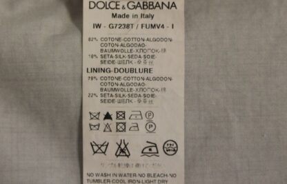 Dolce & Gabbana - Chic Beige Single Breasted Dress Vest