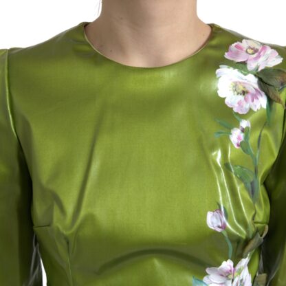 Dolce & Gabbana - Floral Elegance Midi Sheath Dress