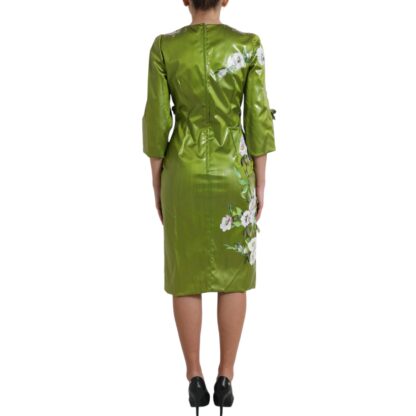 Dolce & Gabbana - Floral Elegance Midi Sheath Dress