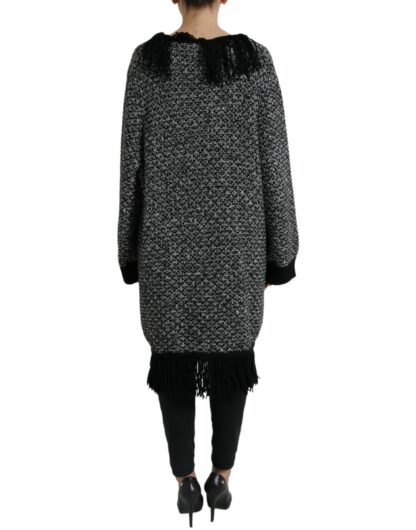 Dolce & Gabbana - Elegant Cashmere Long Cardigan Cape