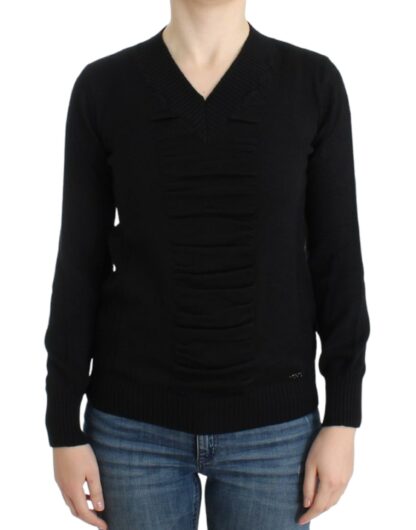 Costume National - Elegant V-Neck Lightweight Sweater