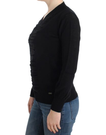 Costume National - Elegant V-Neck Lightweight Sweater