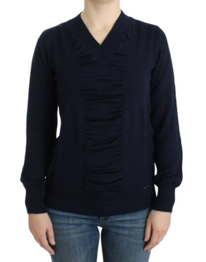 Costume National - Elegant V-Neck Lightweight Sweater