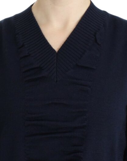 Costume National - Elegant V-Neck Lightweight Sweater