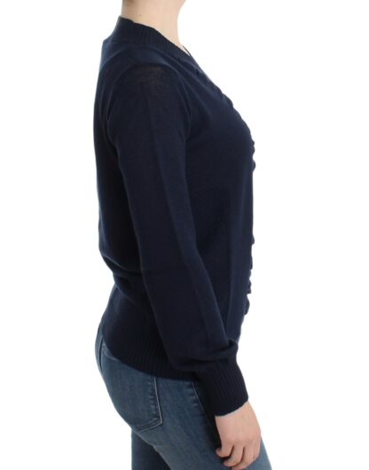 Costume National - Elegant V-Neck Lightweight Sweater