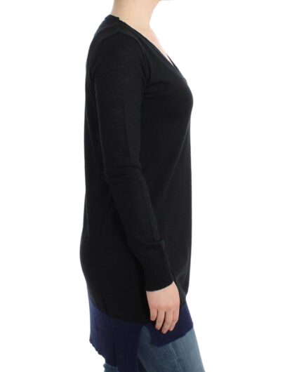 Costume National - Elegant V-Neck Lightweight Sweater