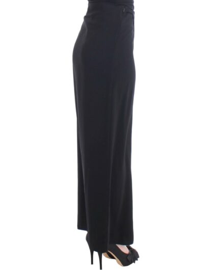 Costume National - Elegant Black Maxi Skirt for Evening Elegance