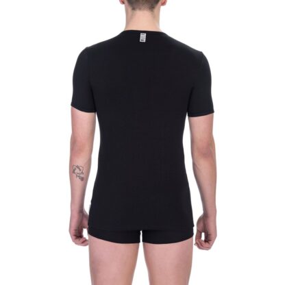 Bikkembergs - Black Cotton Men T-Shirt