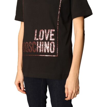 Love Moschino - Black Cotton Women Top