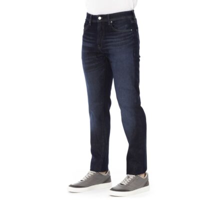 Baldinini Trend - Blue Cotton Men Jeans