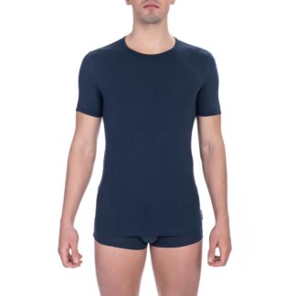 Bikkembergs - Blue Cotton Men T-Shirt