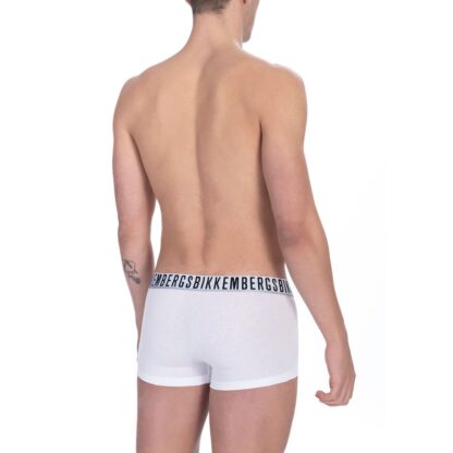 Bikkembergs - White Cotton Mens Trunk