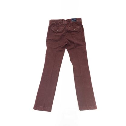 Jacob Cohen - Burgundy Cotton Men Chino