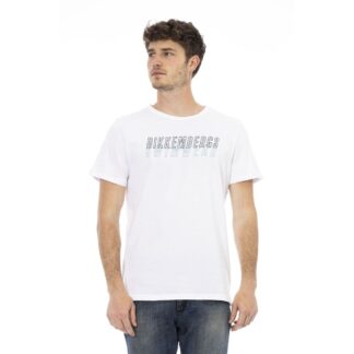 Bikkembergs - Yellow Cotton Men T-Shirt