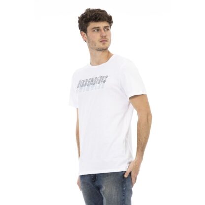 Bikkembergs - White Cotton Men T-Shirt