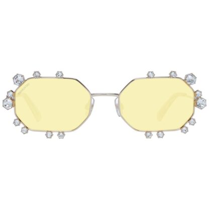 Swarovski - Gold Women Sunglasses