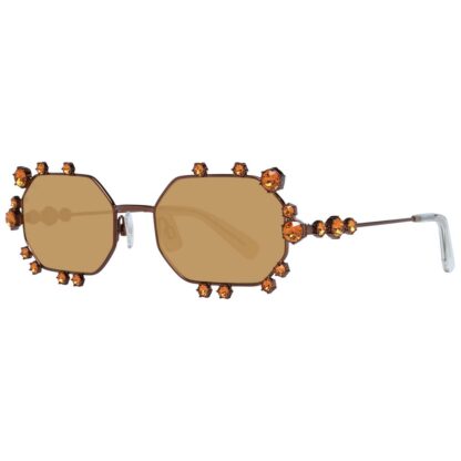 Swarovski - Brown Women Sunglasses