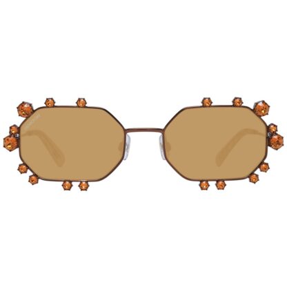 Swarovski - Brown Women Sunglasses