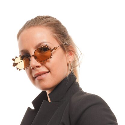 Swarovski - Brown Women Sunglasses