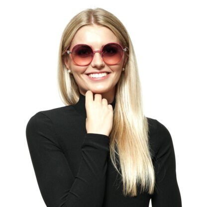 Swarovski - Purple Women Sunglasses