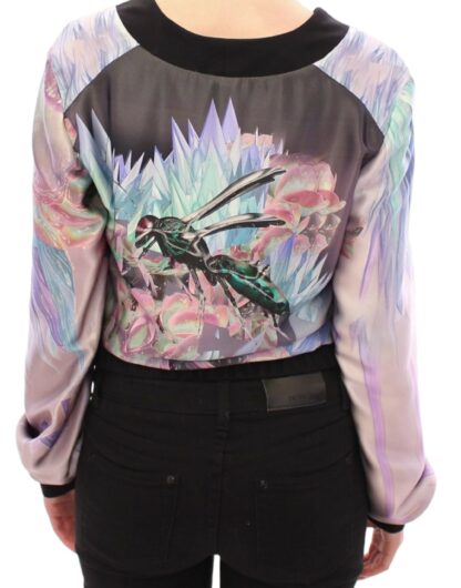 Sergei Grinko - Multicolor Silk Blouse Jacket