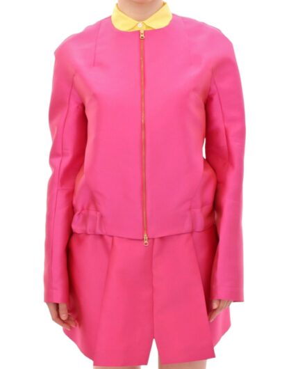 CO|TE - Elegant Pink Silk Blend Jacket