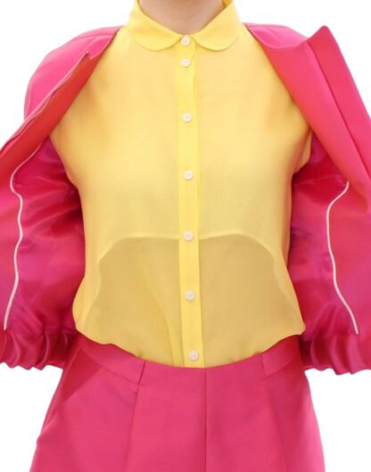 CO|TE - Elegant Pink Silk Blend Jacket