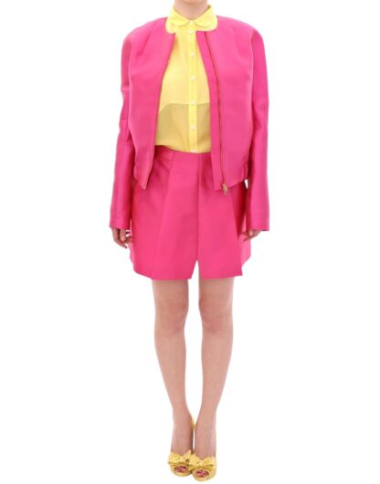 CO|TE - Elegant Pink Silk Blend Jacket