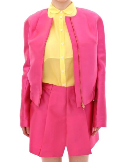 CO|TE - Elegant Pink Silk Blend Jacket