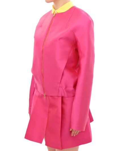 CO|TE - Elegant Pink Silk Blend Jacket