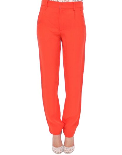 CO|TE - Chic Orange Boyfriend Pants - Italian Crafted