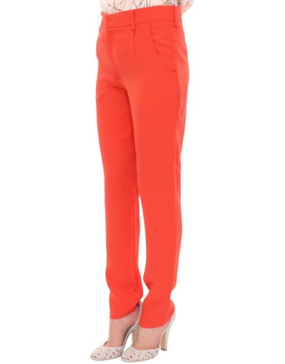 CO|TE - Chic Orange Boyfriend Pants - Italian Crafted