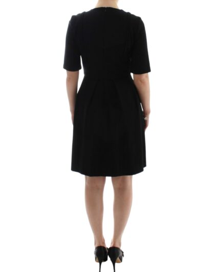 CO|TE - Elegant Black Short Sleeve Venus Dress