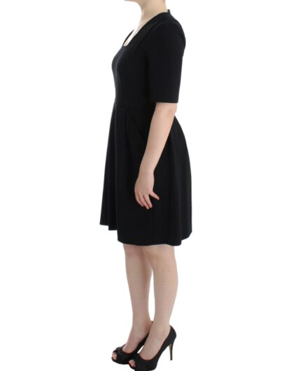 CO|TE - Elegant Black Short Sleeve Venus Dress