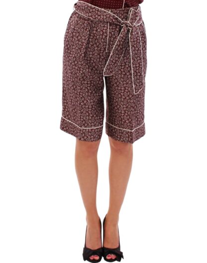 Dolce & Gabbana - Chic Silk Pajama Shorts