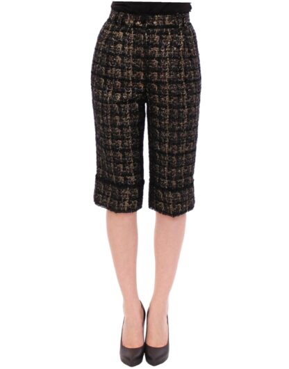 Dolce & Gabbana - Elegant Designer Woven Shorts