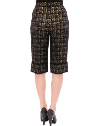 Dolce & Gabbana - Elegant Designer Woven Shorts