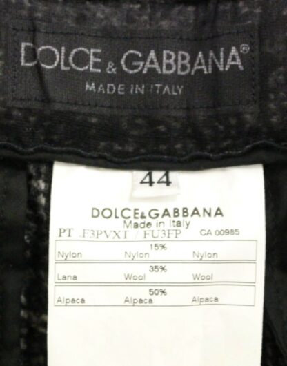 Dolce & Gabbana - Elegant Gray Alpaca Blend Shorts